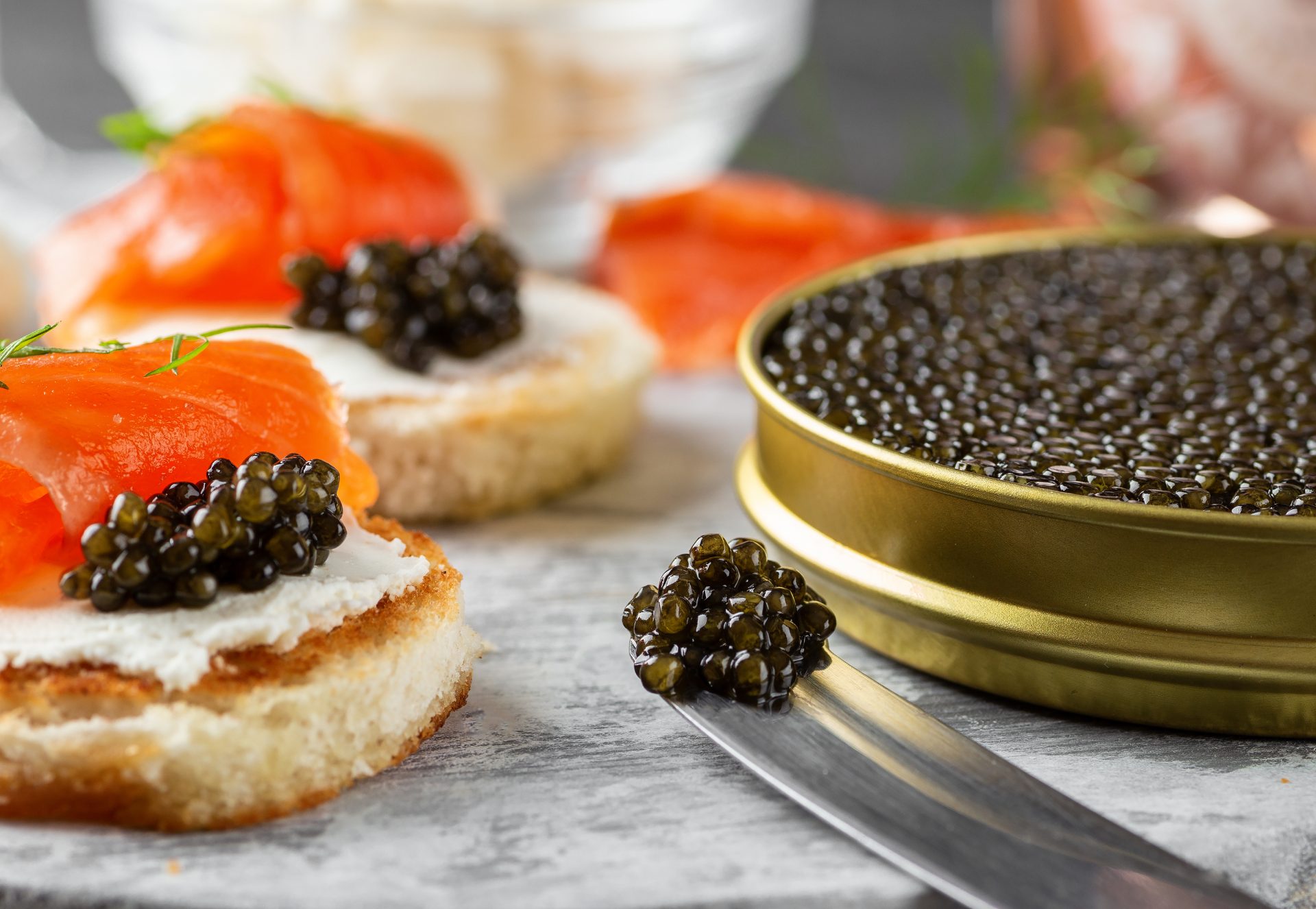 Black sturgeon caviar Amur Royal — delicate texture and refined taste